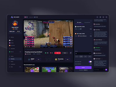 Esport Platform designs, themes, templates and downloadable graphic  elements on Dribbble
