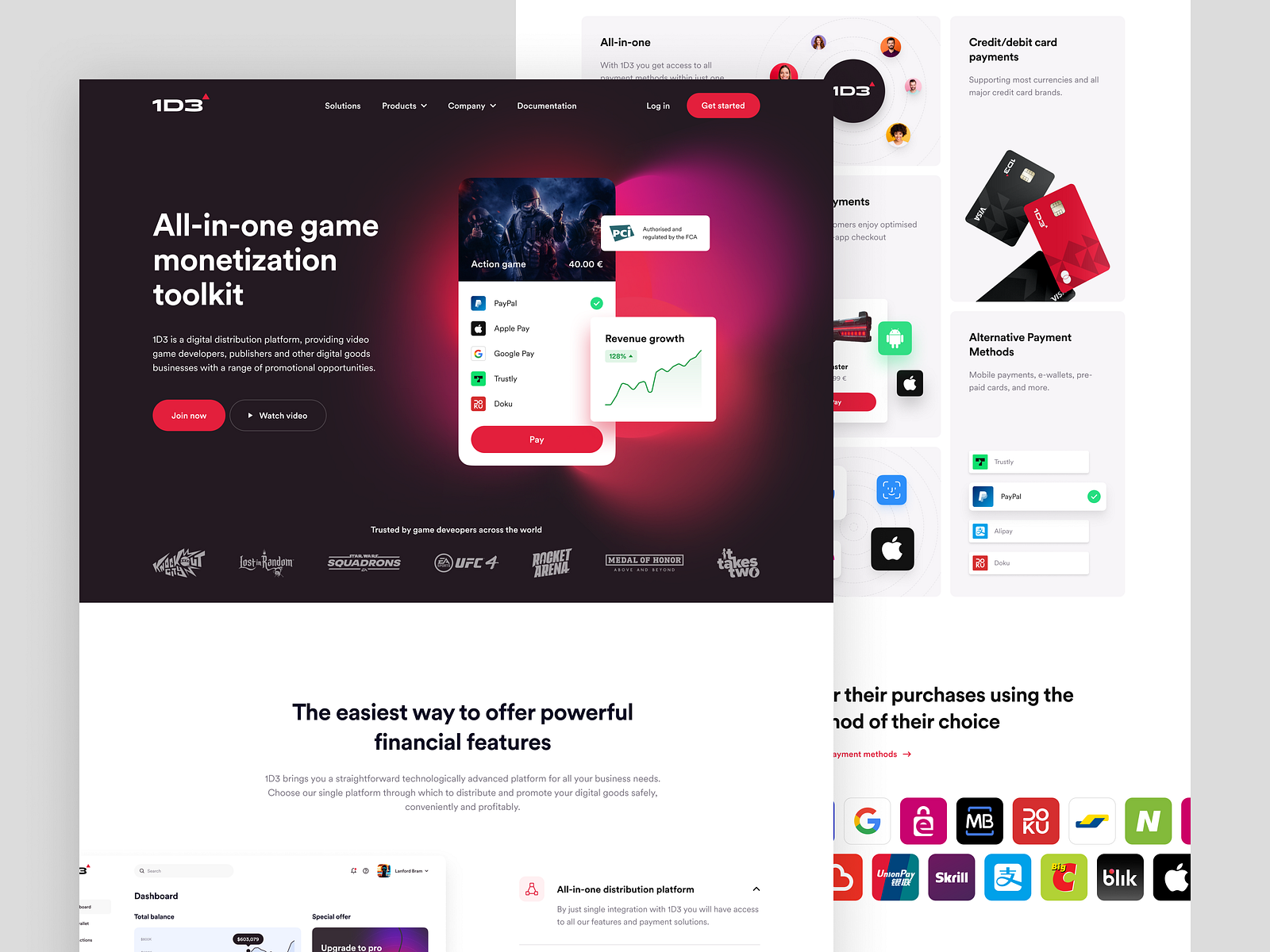 site Concept for a Digital Distribution Platform by Andrei Spitzer