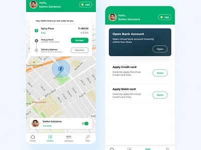 Mobile app sample Design branding design logo mobile app ui uiux design agency uiuxdesign uiuxdesigner ux