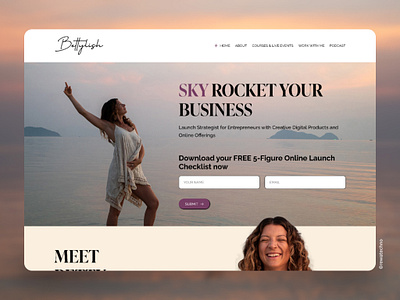 Bettylish business solution figma personal site photoshop ui ux