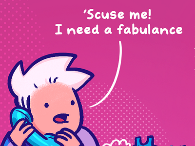 Comic strip #015: Fabulance artwork branding character character creation character design comic comic character comic strip comics design graphic design illustration mascot mascot creation