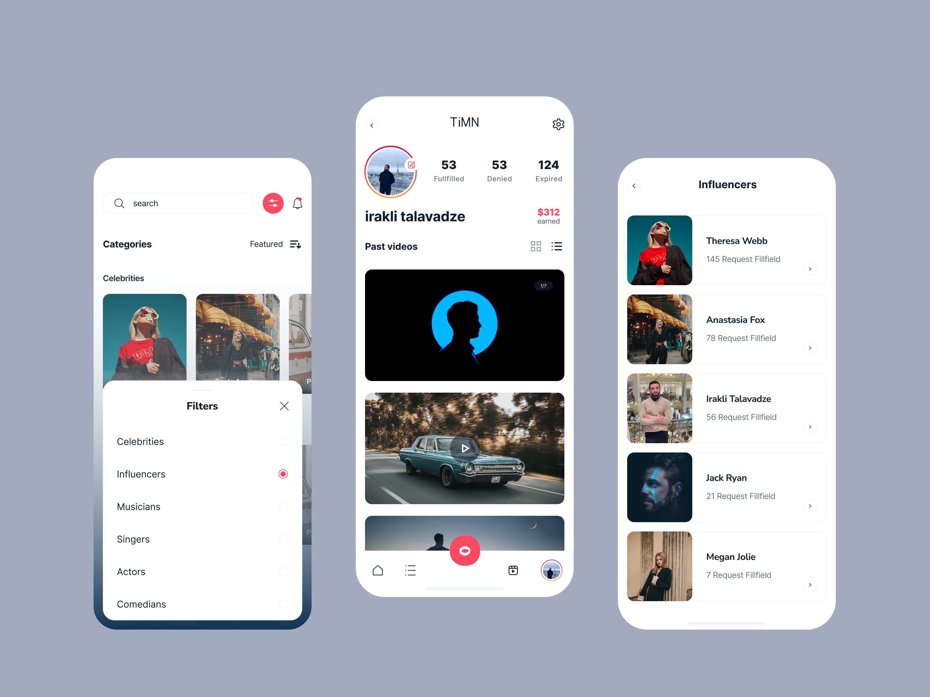 Example of Genie Mobile App