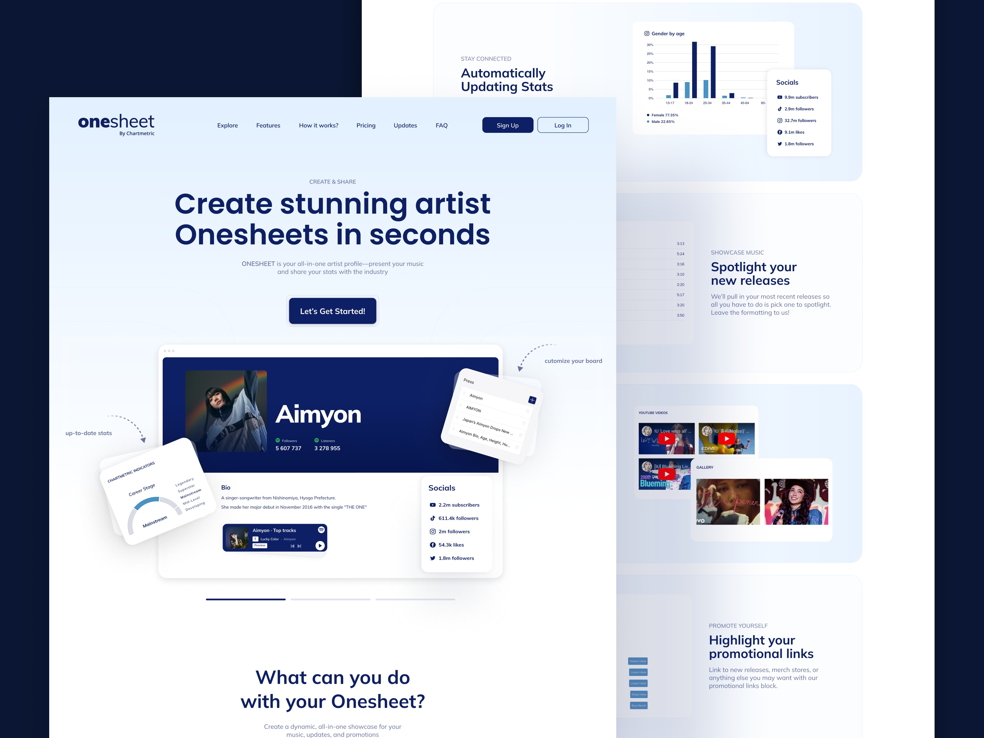 Example of Landing Page Design + Development 