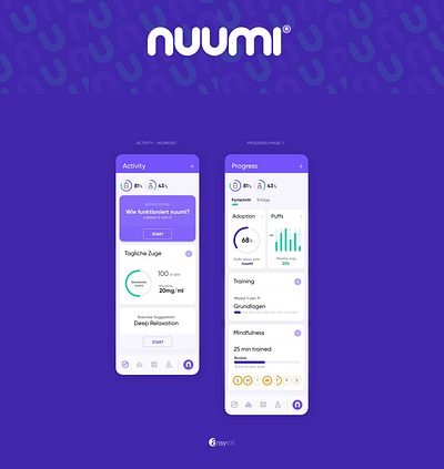 The mobile app named "Nuumi" designed by Ansysoft adobephotoshop appbasedprogram behaviorchange betterhealth breakfreefromsmoking freedomfromsmoking healthjourney healthylifestyle mobileapp nicotinereduction notobacco nuumi personalizedquitting quitsmoking quittingtobacco smartvaporizer smokestop smokingcessation vapingtoquit wellnessjourney
