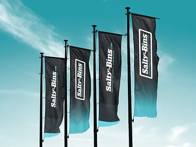 Salty-Bins brand brand identity branding corporate design environmental graphic design indentity industry logo service typography vector visual visual design