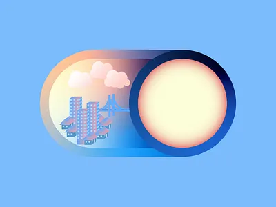 Toggle switch | Animated Button | UI/UX Web Design 2d animation animated button animation branding button design graphic design illustration motion design motion graphics svg animation svgator switch button toggle toggle button ui uiux user interface web design