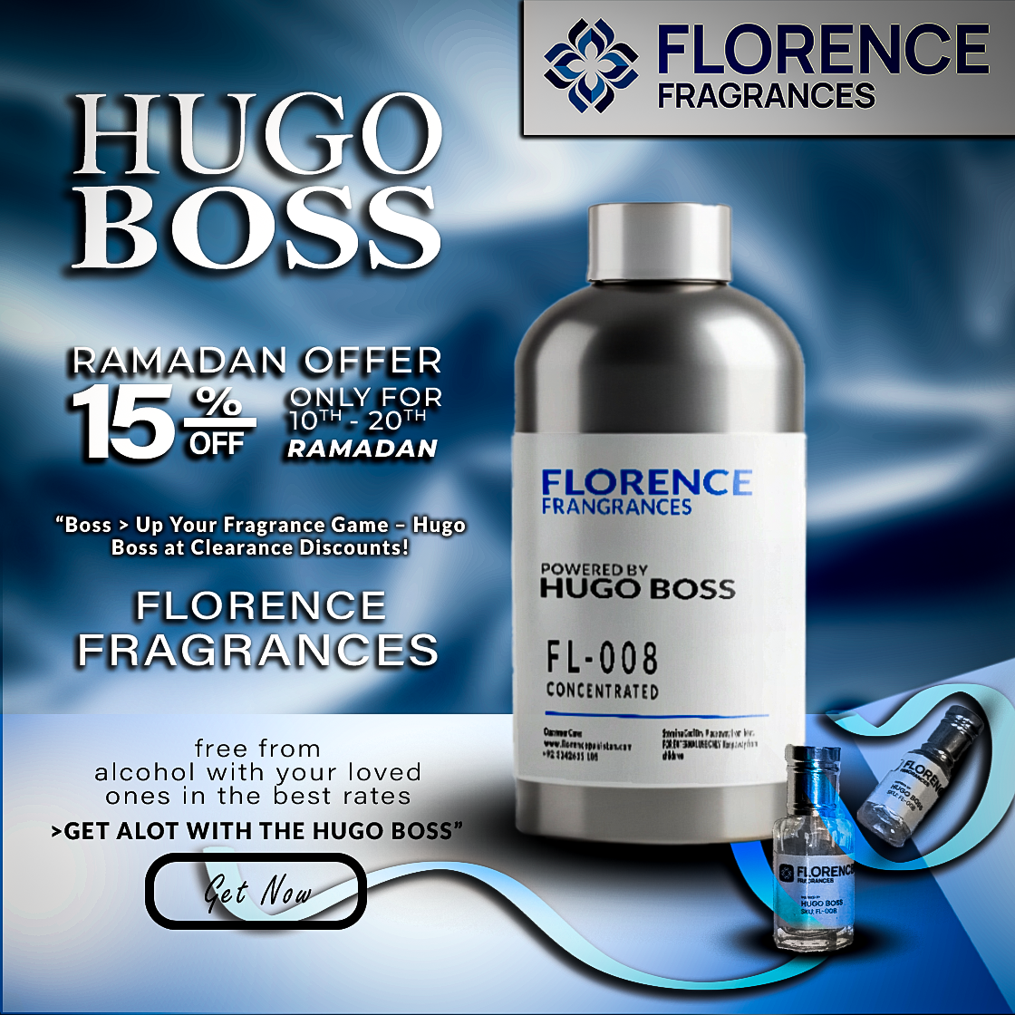 Florence Fragrances x Hugo Boss - Ramadan Campaign Social Media branding creative design trends graphic design graphicdesign ramadan social media design visual graphics