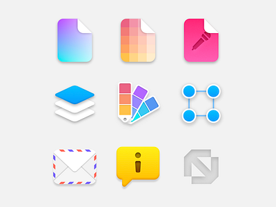 Modulator Icons branding icon ios ipad ui vector