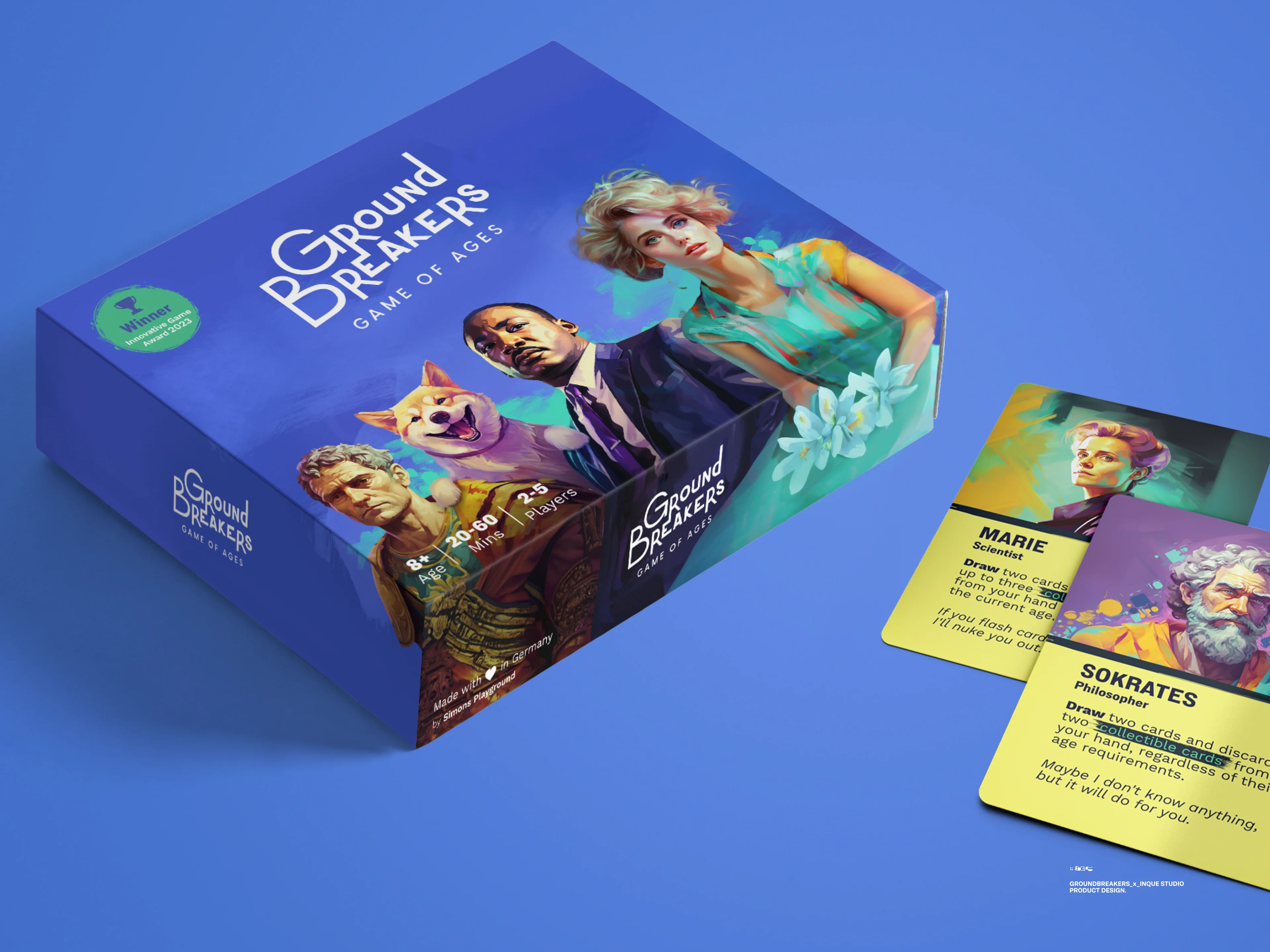 Example of Groundbreakers - A Game of Ages