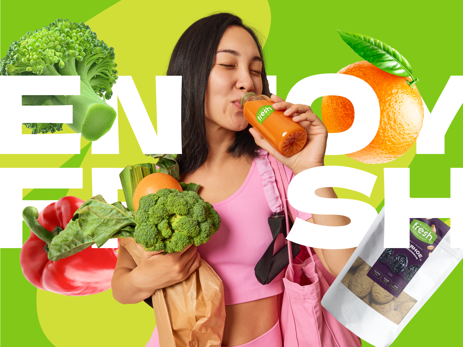 Airba Fresh - Creative Visual Solutions branding design food fresh graphic design guide illustration logo presentation