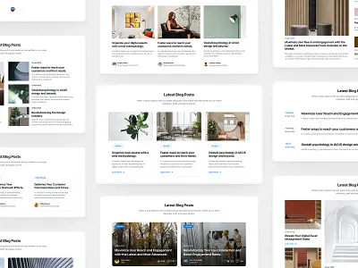 Blogs & Articles - Lookscout Design System article blog design design system figma layout lookscout saas ui webpage website
