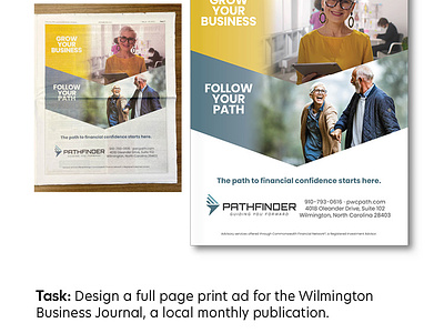 Print Ad - Newspaper ad adobe advertisement branding design graphic design indesign print