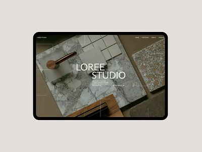 Interior design website concept art direction design digital design figma graphic design layout typography ui ux uxui visual design web web design webdesign website