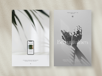 Waterflower app branding cover design graphic design hands illustration logo minimalism minimalist phone plant poster stefanbabalau typography ui ux vector