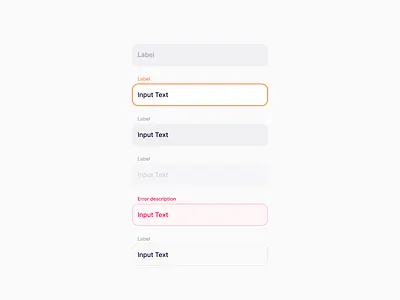 UIX Design System - Textfield Input design system fintech industrial input pixel scream textfield ui ux
