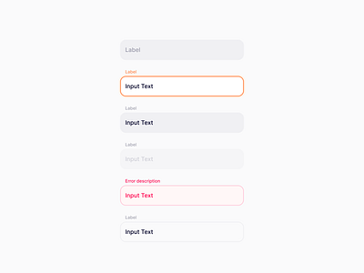 UIX Design System - Textfield Input design system fintech industrial input pixel scream textfield ui ux