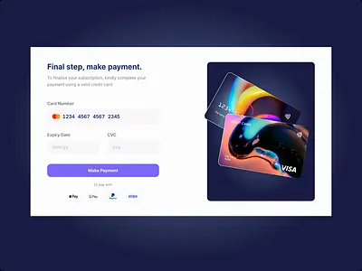 Daily UI #2 - Checkout Screen aftereffects animation dailyui design graphic design jitter microinteractions motion graphics rive spashscreen ui uianimation ux uxanimation