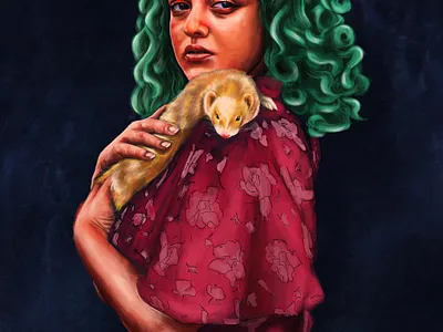 Saving someone digital art illustration photoshop wacom