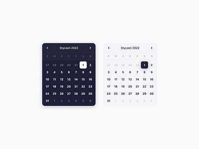 UIX Design System #7 - Calendars