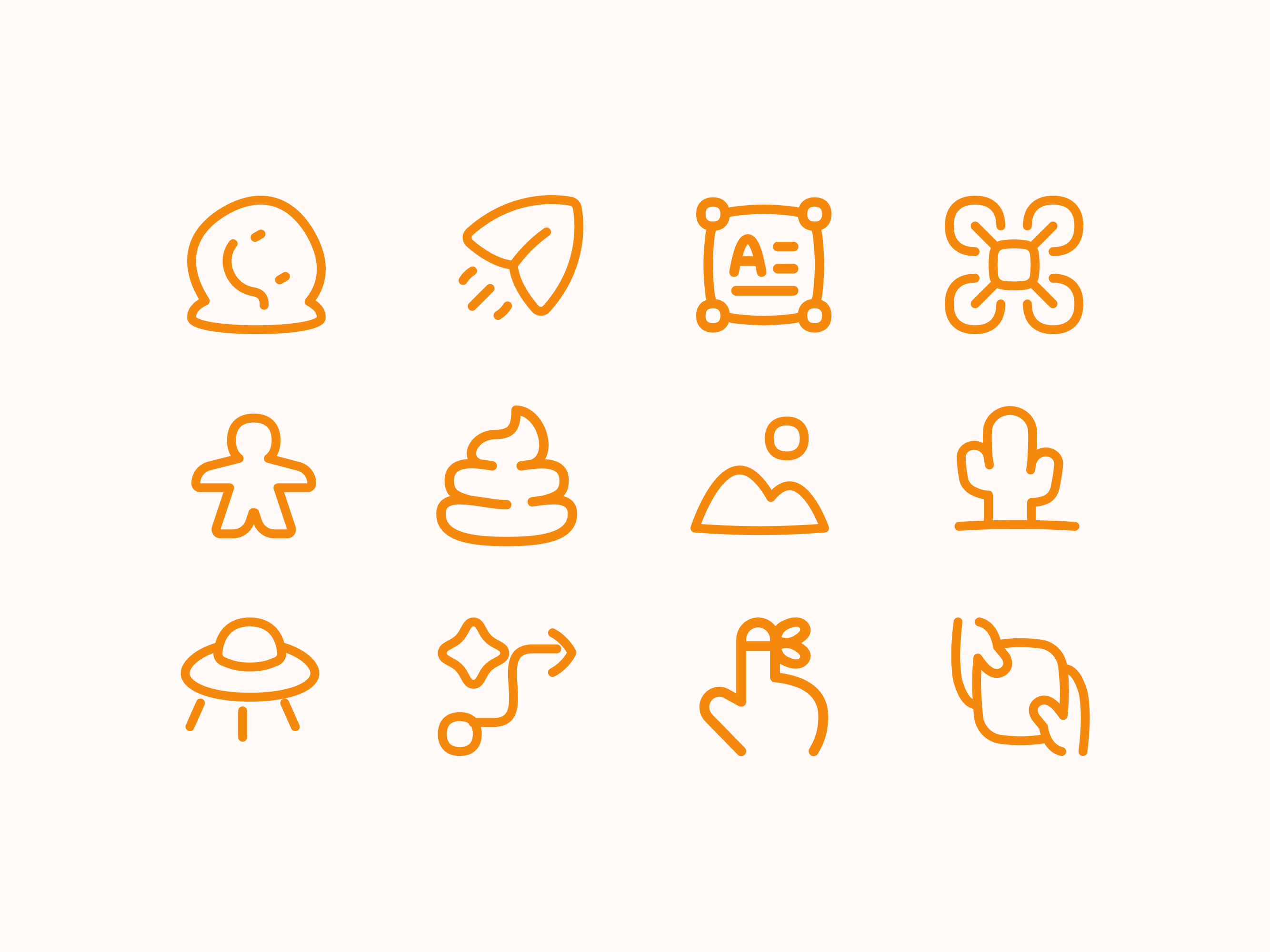 Icon Libraries Bigger Than Your Average branding design flat graphic icons illustration illustrator logo minimal streamline ui vector web