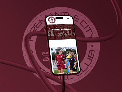 Fremantle City FC Web Development branding sports club website web design webpage wordpress