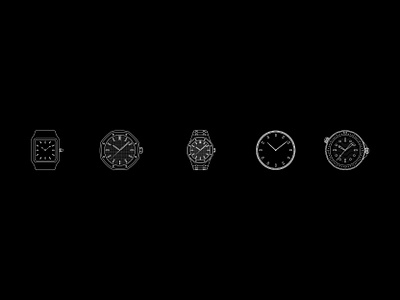 Watch Element Icon For Luxury Watch Brand Rolex brand icon branding button custom icon design favicon graphic design icon icon design illustration ios app design line icon logo minimal icon symbol ui ui icon ui ux design ux icon watch icon