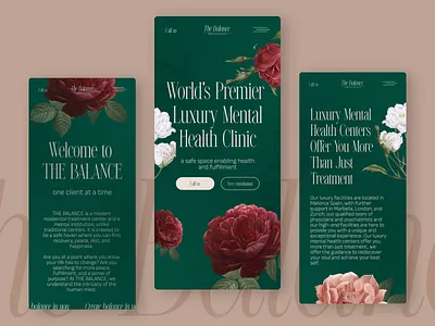 Ui design of Landing page for Health Clinic app branding design figma graphic design illustration logo minimal mobile design mobile ui typography ui ui design ux vector web webdesign website