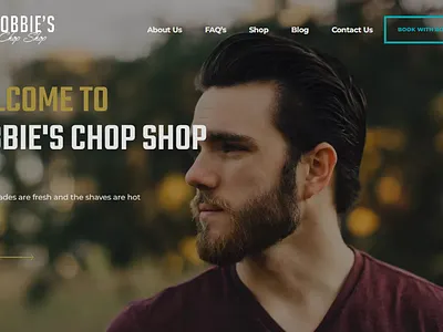 WEBSITE REDESIGN FOR ROBBIE conversion designers ecommerce ecommerce design graphic design logo reponsive design seo shopify ui website website design website redesign wix woocommerce