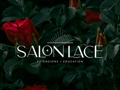 Salon Lace Rebrand branding design graphic design illustration logo typography vector