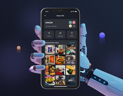 Social Media App dark mode figma graphic design mobile mobile app mobile app design motion graphics social media ui ui ux ui ux design ux