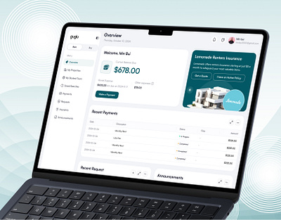 Guglu.ca - Property animation clean design dashboard figma motion platform real estate ui ui ux ui ux design ux web animation web app webflow website