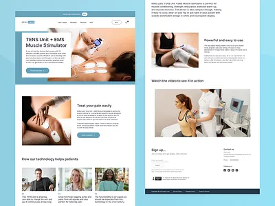 Free Figma Template for Health & Wellness Tech biotech ecommerce figma healthcare landing page product research tech template ui web design website design