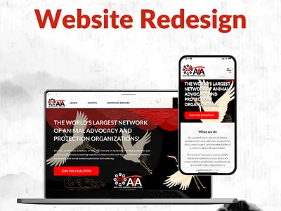 AfA Coalition Website Redesign adobe animation branding design figma illustration ui ux website wix