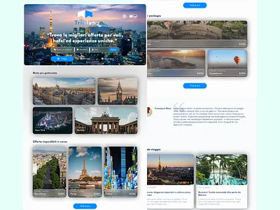 Triplan - Plan, book, live the experience app branding design graphic design logo ui ux