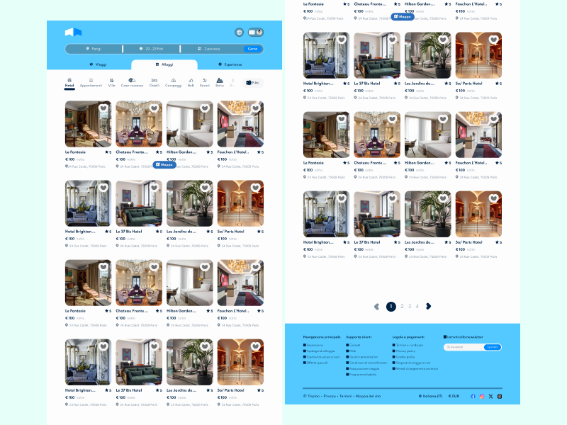 Example of Web/Mobile App Design 