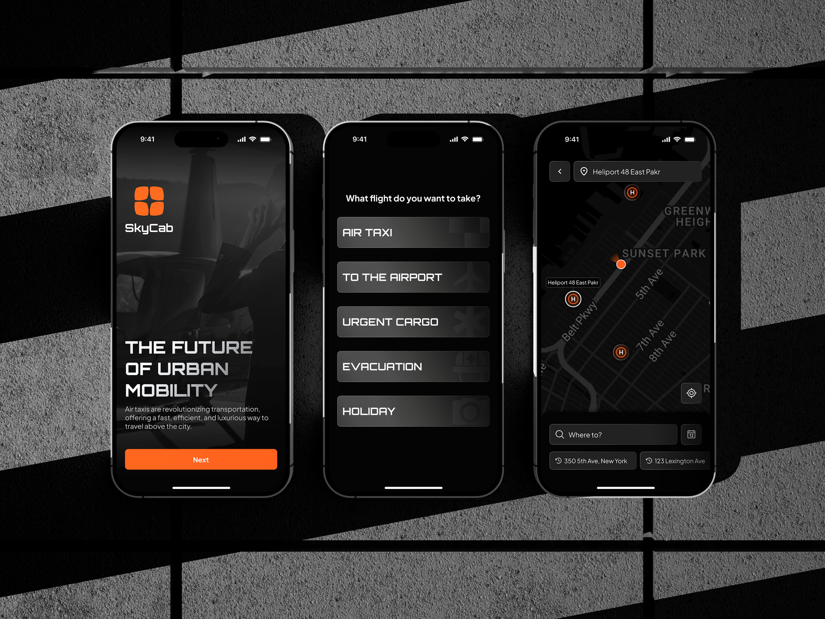 Example of Minimal Mobile App Design