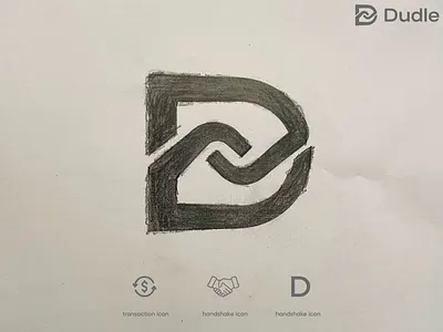 Dudle logo bank logo branding custom logo d logo icon identity logo logo mark payment transaction