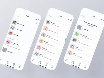 Home Mobile App Ui app design home home app home dashboard home design home details home experience home interface home mobile home option home page home screen home setting home ui home view home widget mobile screen ui