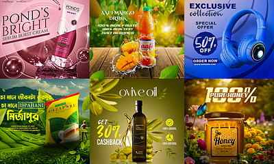 Product social media design manipulation graphic design