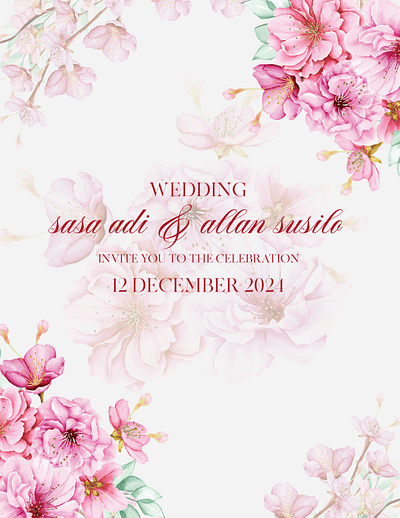 Invitations card design graphic design