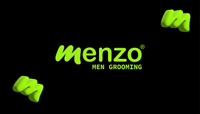 menzo logo brand brandlogo concept design designer logo logos m logo menzo skincare