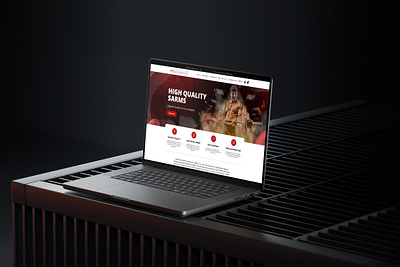 Complete Website Redesign for supplement fitness company design fitness website gym website responsive supplement website ui ux web design webshop design website design