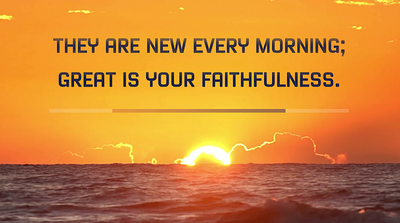 Your Mercies Are New Every Morning Meditative Scripture Video animation motion graphics video editing