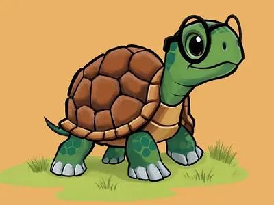 Polito character design espol galapagos turtle