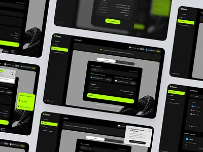 Ramo - crypto staking dashboard clean crypto crypto staking dark ui dashboard defi filecoin fintech staking ui web app web3