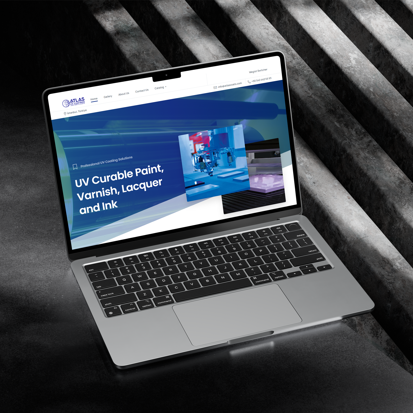 Atlas Coats Website Design landing page web web design website website design wordpress