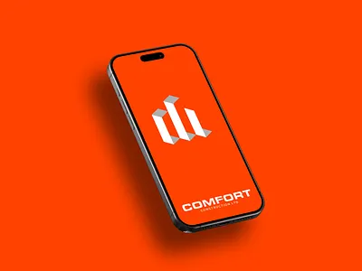 Comfort Construction LTD brand design brand identify design calligraphy elegant graphic design lettermark logo logo design logo designer logotype luxury modern piximlab simple typography wordmark