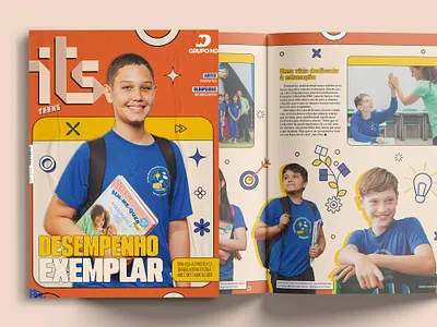 Its teens - Florianópolis / Magazine book design editorial editorial design education graphic design illustration layout magazine print