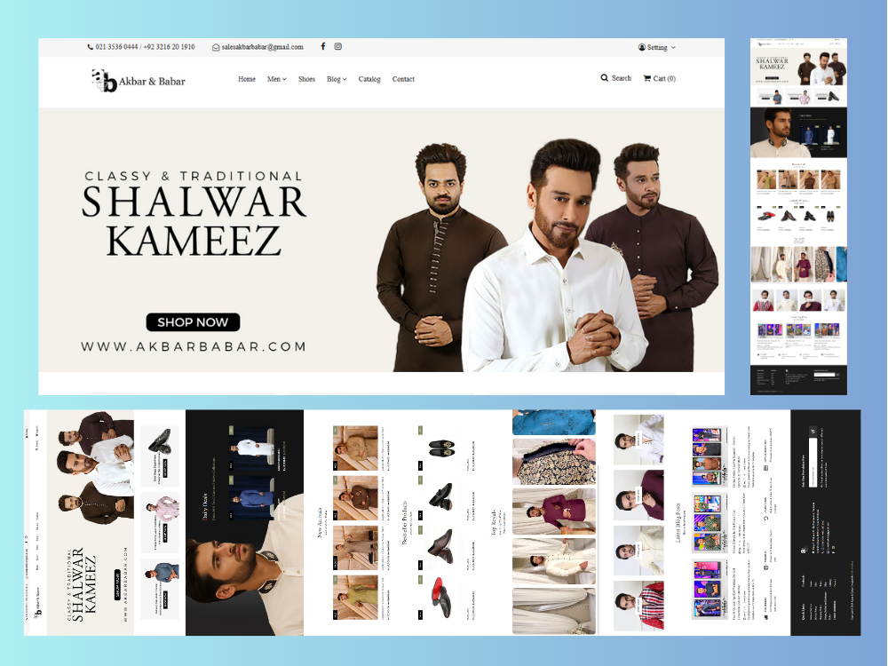 Example of High Converting Online E Commerce Store