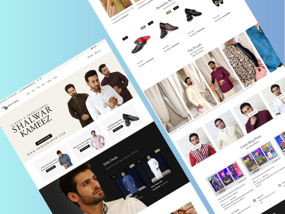 Example of High Converting Online E Commerce Store